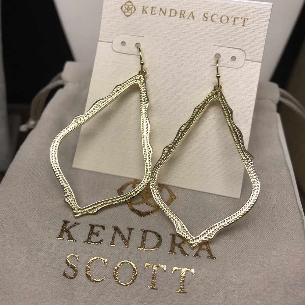 Kendra Scott Sophee Gold tone earrings